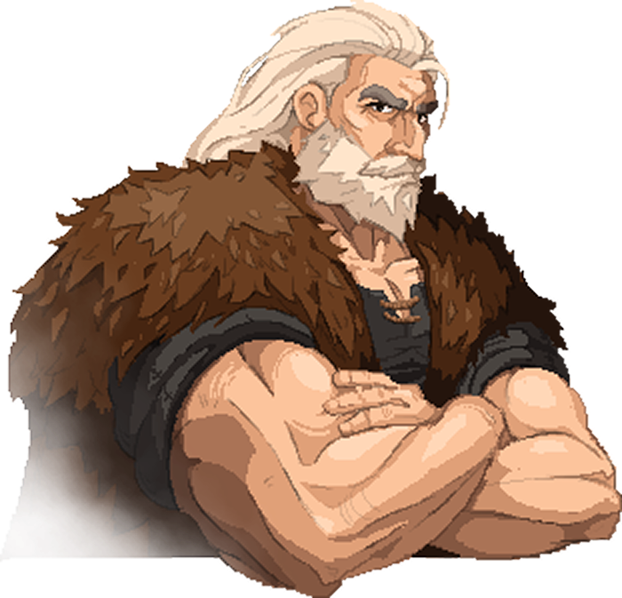 Alaric — Dimraeth character art